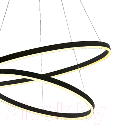 Потолочный светильник Kinklight Тор 08220.19A(4000K) (черный)