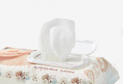 Влажные салфетки детские ZALA С экстрактом хлопка