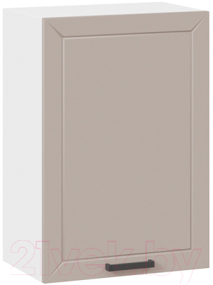 Шкаф навесной для кухни ТриЯ Лорас 1В5 (белый/холст латте) - фото