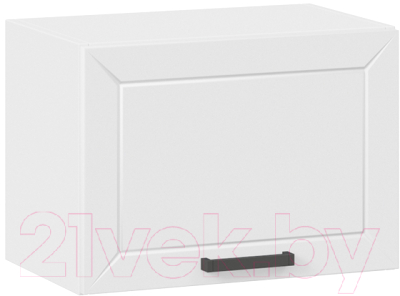 Шкаф под вытяжку ТриЯ Лорас 1В5Г (белый/холст белый) - фото