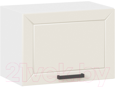 Шкаф под вытяжку ТриЯ Лорас 1В5Г (белый/холст брюле) - фото