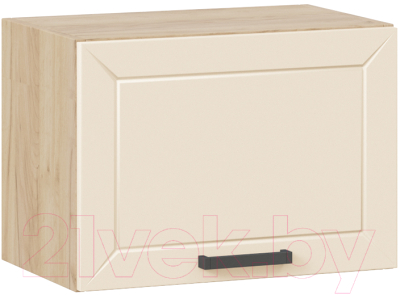 Шкаф под вытяжку ТриЯ Лорас 1В5Г (дуб крафт золотой/холст брюле) - фото