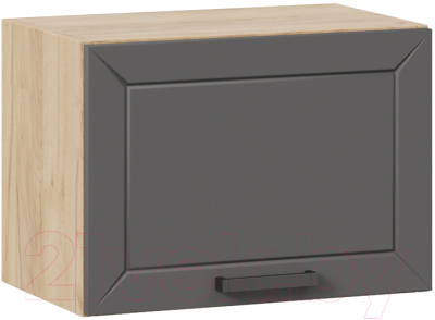 Шкаф под вытяжку ТриЯ Лорас 1В5Г (дуб крафт золотой/холст вулкан) - фото