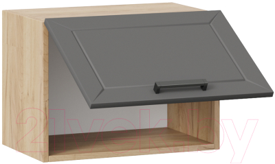 Шкаф под вытяжку ТриЯ Лорас 1В5Г (дуб крафт золотой/холст вулкан)