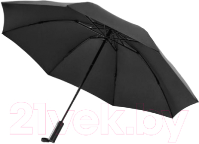 Зонт складной 90 Ninetygo Folding Reverse Umbrella with LED Light - фото