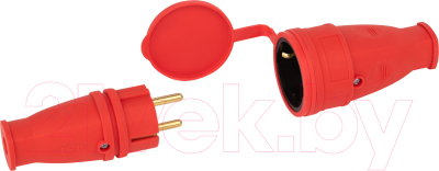 Розетка переносная ЭРА RX10-R-IP44 / Б0055419