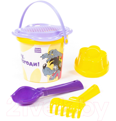 Набор игрушек для песочницы Полесье Ну, погоди! №2 / 83227 - фото