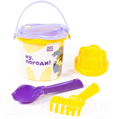 Набор игрушек для песочницы Полесье Ну, погоди! №2 / 83227