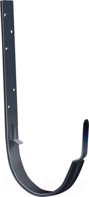 Кронштейн желоба Grand Line Дизайн 135 ПВХ RAL 7024 Металлический - фото