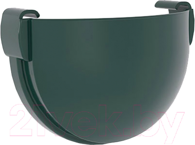 Заглушка желоба Grand Line Дизайн ПВХ RAL 6005 - фото