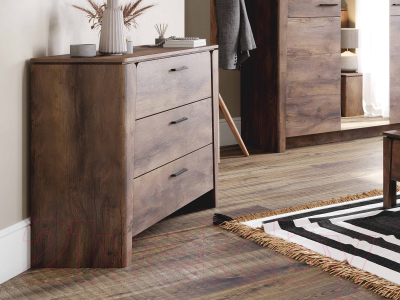 Комод Мебельград Мальта 3 ящика (таксония)