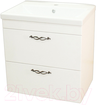 Тумба под умывальник СанитаМебель Джаст 82.600 - фото