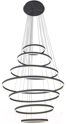 Потолочный светильник Kinklight Тор 08537.19(4000K) (черный) - фото