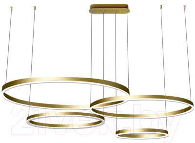 Потолочный светильник Kinklight Тор 08204.33P (матовое золото) - фото