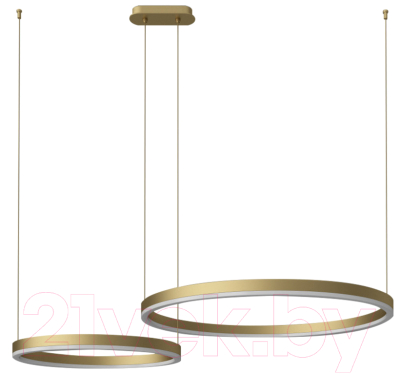 Потолочный светильник Kinklight Тор 08219.33P (матовое золото) - фото