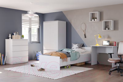 Шкаф MySTAR Сноули 900.1 ИВ-121.10 (белый)