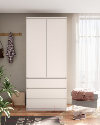 Шкаф MySTAR Сноули 900.2 ИВ-121.11 (белый)