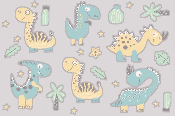 Ковер Sintelon Pastel Kids 44SKS 1K / 332026028 - фото