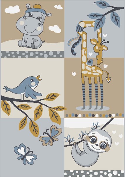 Коврик Sintelon Vegas Kids 08YKS 1K / 332169013 - фото