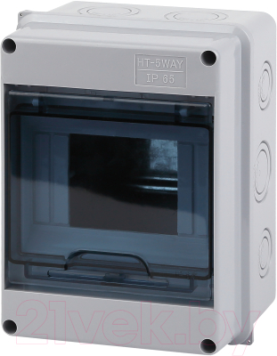 Бокс пластиковый ЭРА КМПн-5 IP65 / Б0046404 - фото