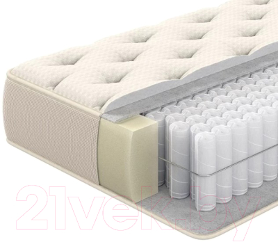 Матрас Armos Zefir Hard Тик хлопковый 140x200 - фото