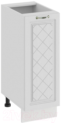 Шкаф-стол кухонный ТриЯ Бьянка 1Н3 (белый/дуб белый) - фото