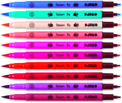 Фломастеры Djeco Двухсторонние / 08802