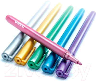 Фломастеры Djeco Металлик / 08870