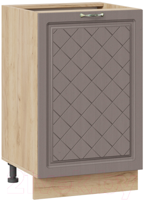 Шкаф-стол кухонный ТриЯ Бьянка 1Н5 (дуб крафт золотой/дуб серый) - фото