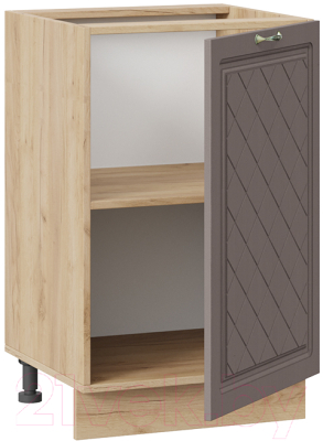 Шкаф-стол кухонный ТриЯ Бьянка 1Н5 (дуб крафт золотой/дуб серый)