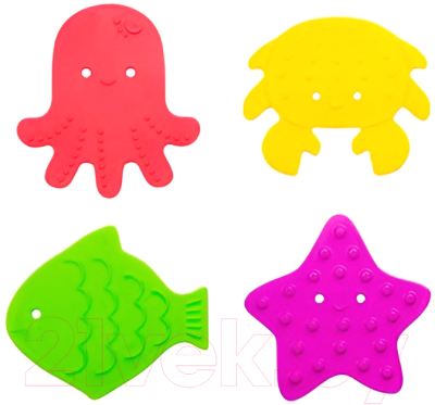 Набор ковриков для купания ROXY-KIDS RBM-010-FC - фото