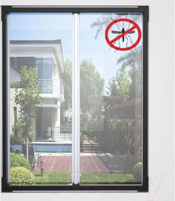 Москитная сетка на окно Рыжий кот MWN-01 80x120см / 311262