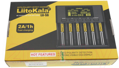 Зарядное устройство для аккумуляторов LiitoKala Lii-S6