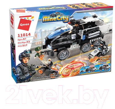 Конструктор Qman 11014 - фото