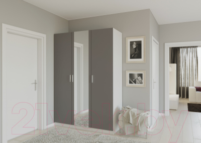 Шкаф-пенал Интермебель Марсель 420 / МР-01