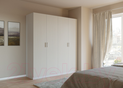 Шкаф-пенал Интермебель Марсель 420 1 зеркало / МР-01