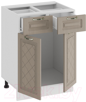 Шкаф-стол кухонный ТриЯ Бьянка 1Н6Я1