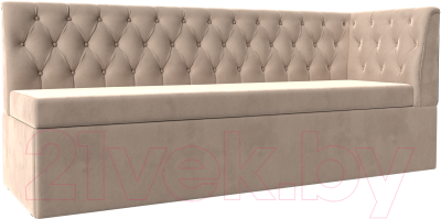 Скамья кухонная мягкая Mebelico Маркиз правая - фото