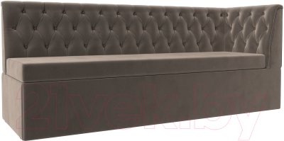 Скамья кухонная мягкая Mebelico Маркиз правая - фото