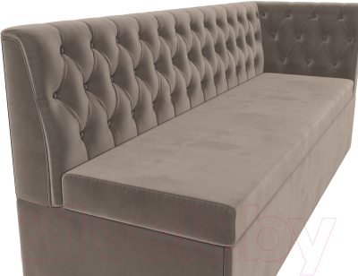 Скамья кухонная мягкая Mebelico Маркиз правая