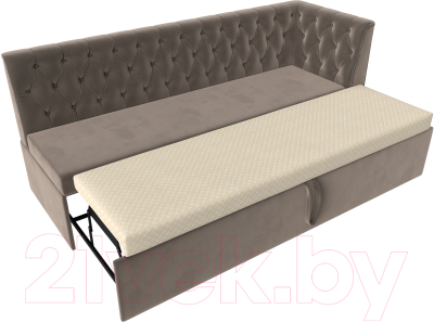 Скамья кухонная мягкая Mebelico Маркиз правая