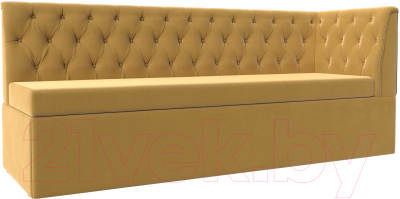 Скамья кухонная мягкая Mebelico Маркиз правая - фото