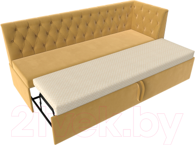 Скамья кухонная мягкая Mebelico Маркиз правая