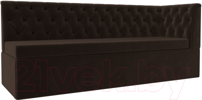 Скамья кухонная мягкая Mebelico Маркиз правая - фото