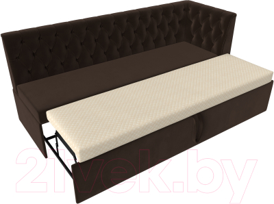 Скамья кухонная мягкая Mebelico Маркиз правая