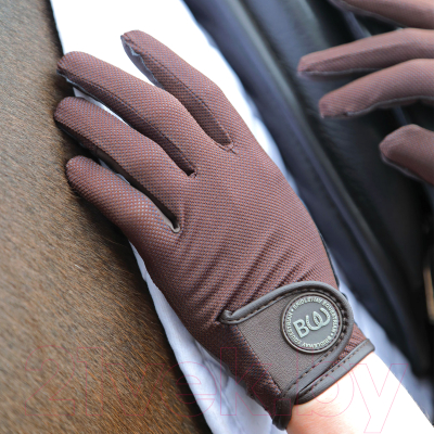 Перчатки для верховой езды Bridleway Bridleway Windsor / V836/BROWN/XS