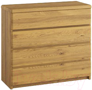 Комод Drewood Сигизмунд 4/100 / КО.002.000.000.00 (бесцветный) - фото