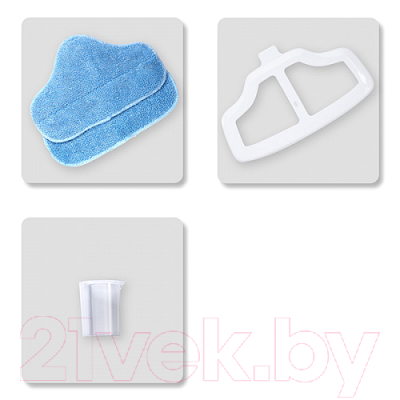 Пароочиститель BQ SM1001 (белый/синий)