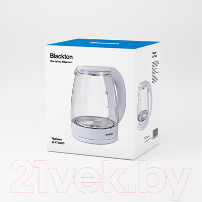 Электрочайник Blackton Bt KT1800G (белый)