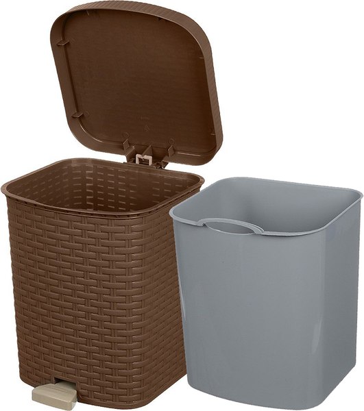 Мусорное ведро Полимербыт Артлайн / 4348700